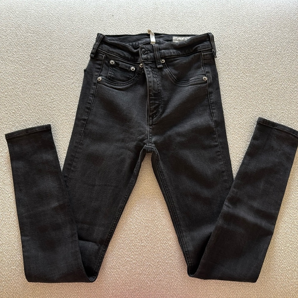 Rag & Bone High Rise Ankle Skinny 25